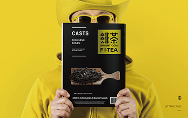 鄂州绯茶品牌设计
